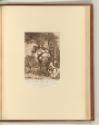 Britische Radierungen des 18. Jahrhunderts, Beladenes Pferd mit Soldaten, Inv. Nr.: England nac…