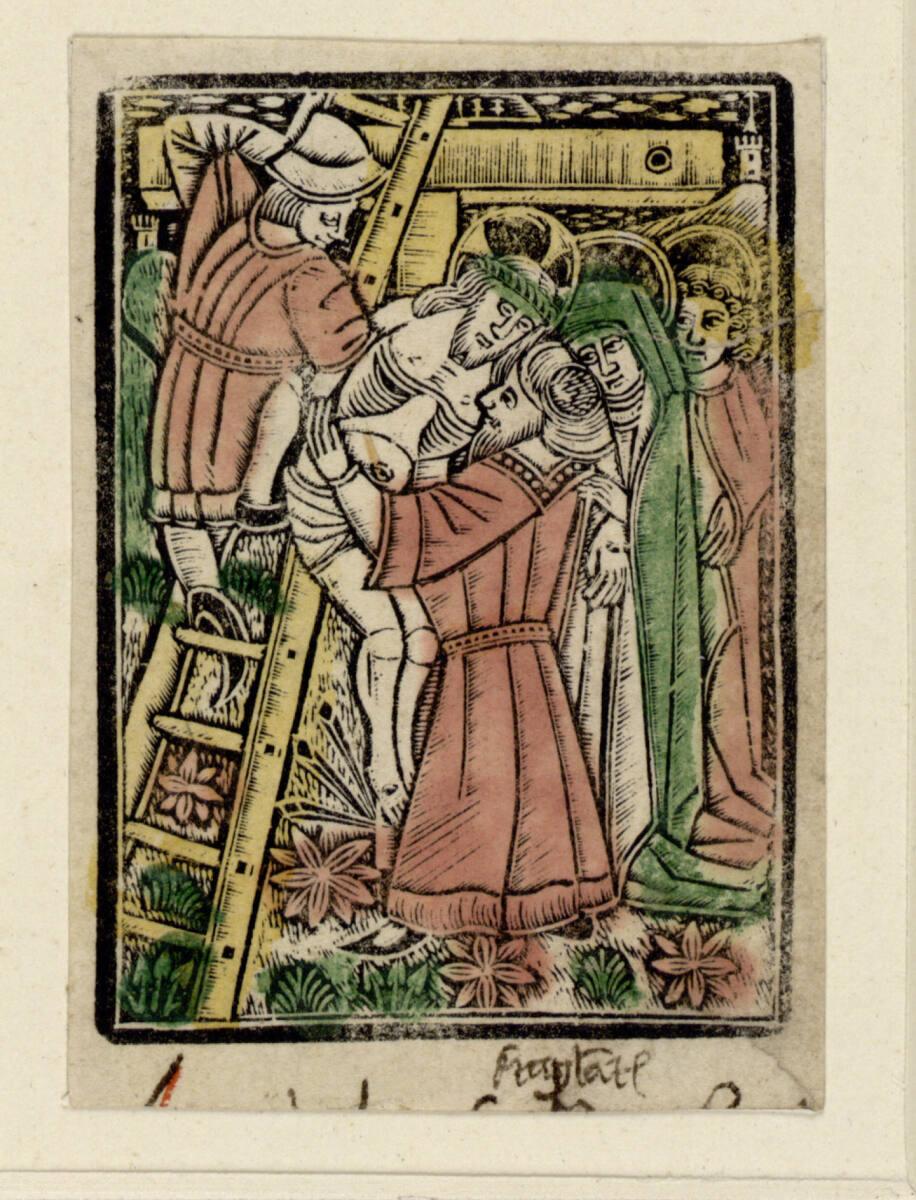 Anonym, Kreuzabnahme, Inv. Nr.: DG1929/769