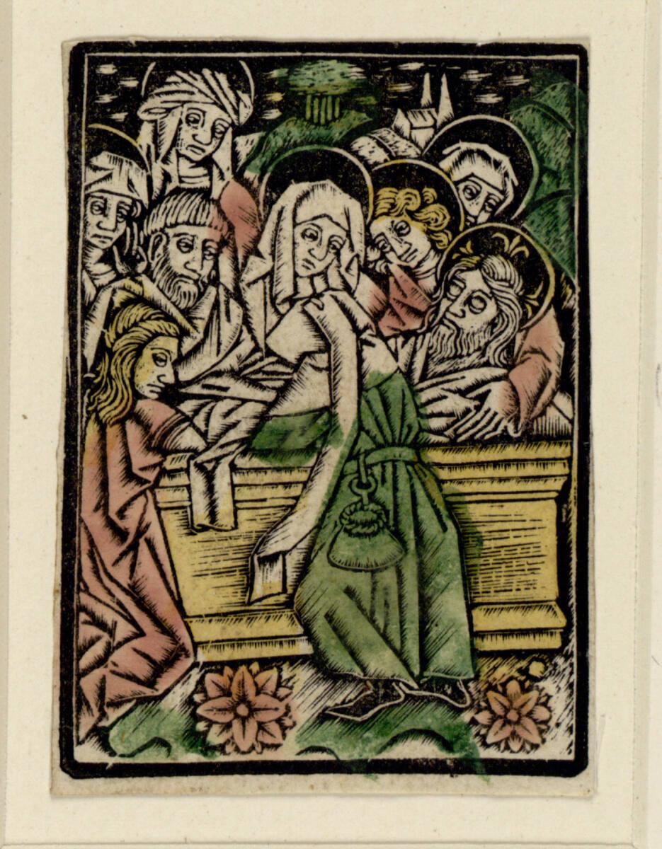 Monogrammist d, Grablegung, Inv. Nr.: DG1929/770