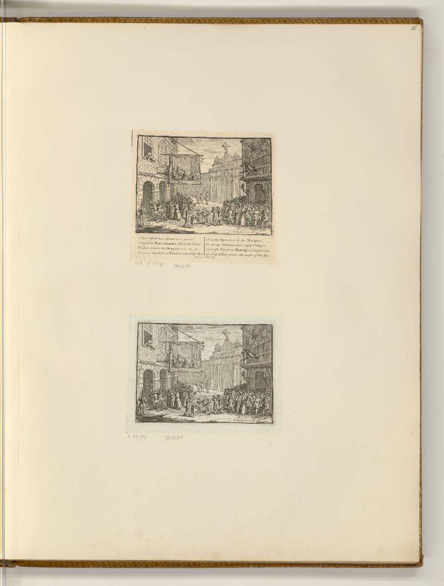 Druckgrafiken von William Hogarth, Masquerades and operas, Inv. Nr.: England nach Sektionen II/…