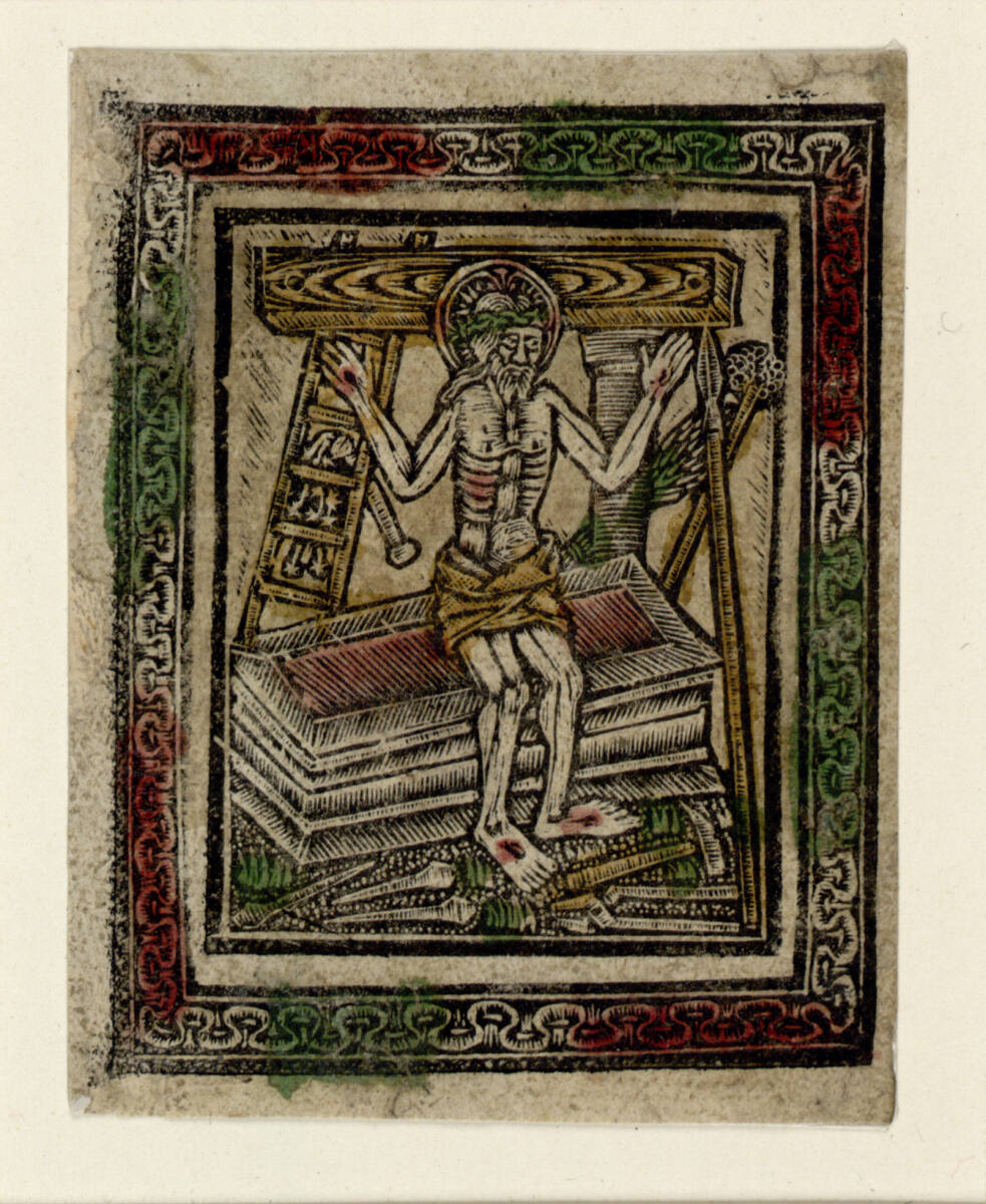 Der sitzende Schmerzensmann, 1470–1480