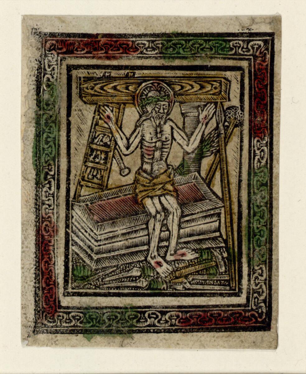 Anonym, Der sitzende Schmerzensmann, Inv. Nr.: DG1929/776