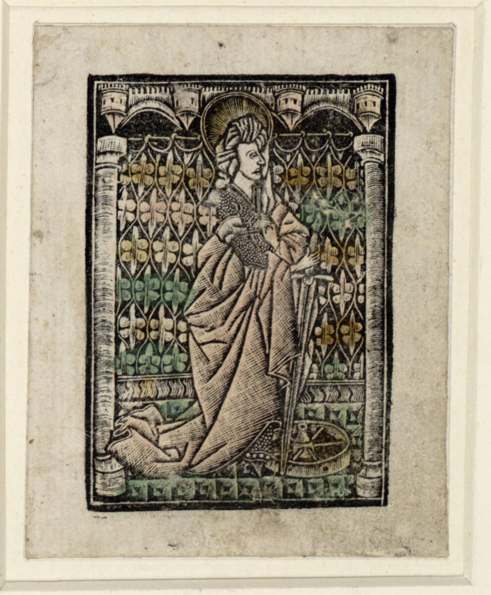 Anonym, Die hl. Katharina, Inv. Nr.: DG1929/788