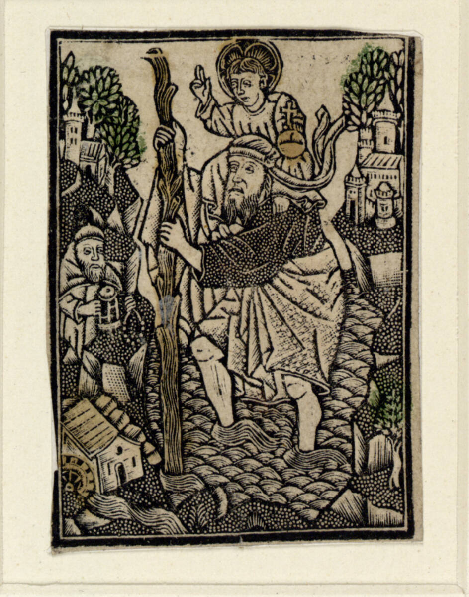 Der heilige Christophorus, 1470–1480