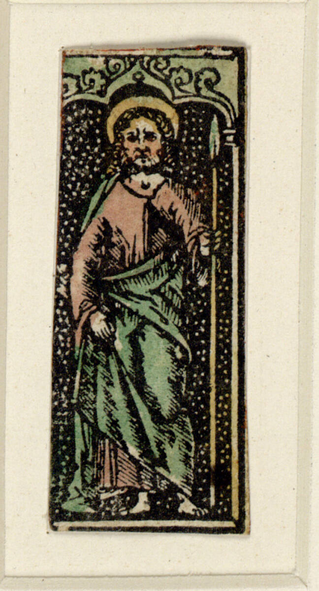 Der heilige Thomas, 1480–1490