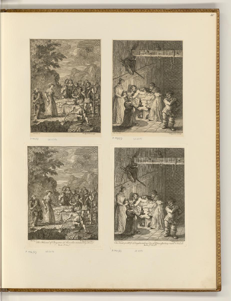 Druckgrafiken von William Hogarth, Don Quixote, Inv. Nr.: England nach Sektionen II/4, E/II/4/4…