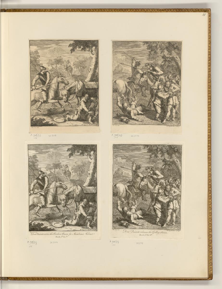 Druckgrafiken von William Hogarth, Don Quixote, Inv. Nr.: England nach Sektionen II/4, E/II/4/4…