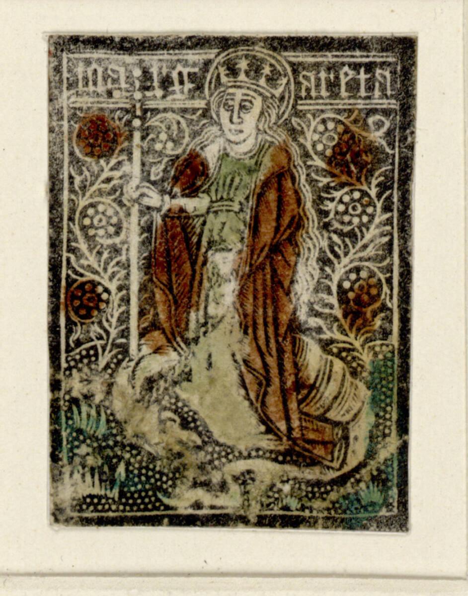 Anonym, Die heilige Margaretha, Inv. Nr.: DG1929/804