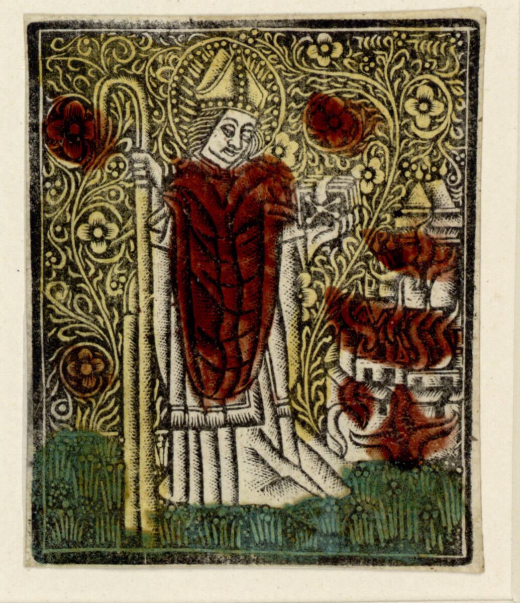 Anonym, Der heilige Augustinus, Inv. Nr.: DG1929/810
