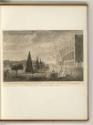 Britische Druckgrafiken des 18. Jahrhunderts, An oblique view of the East Front of Hampton Cour…