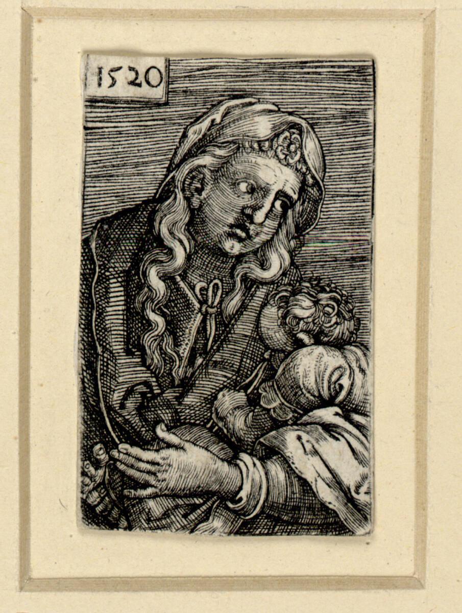 Barthel Beham, Heilige Jungfrau mit dem Kinde, Inv. Nr.: DG1930/732