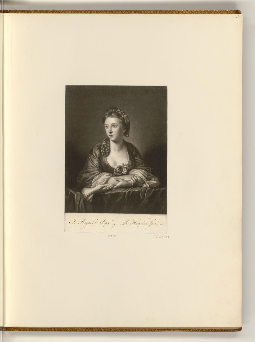 Schabblätter nach Joshua Reynolds, Porträt Selina Hastings, Inv. Nr.: England nach Sektionen II…