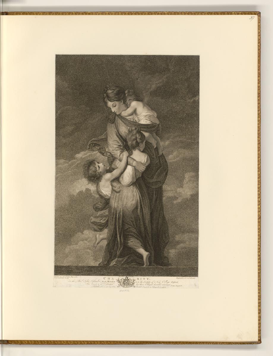Druckgrafiken nach Joshua Reynolds, Charity, Inv. Nr.: England nach Sektionen II/11, E/II/11/37