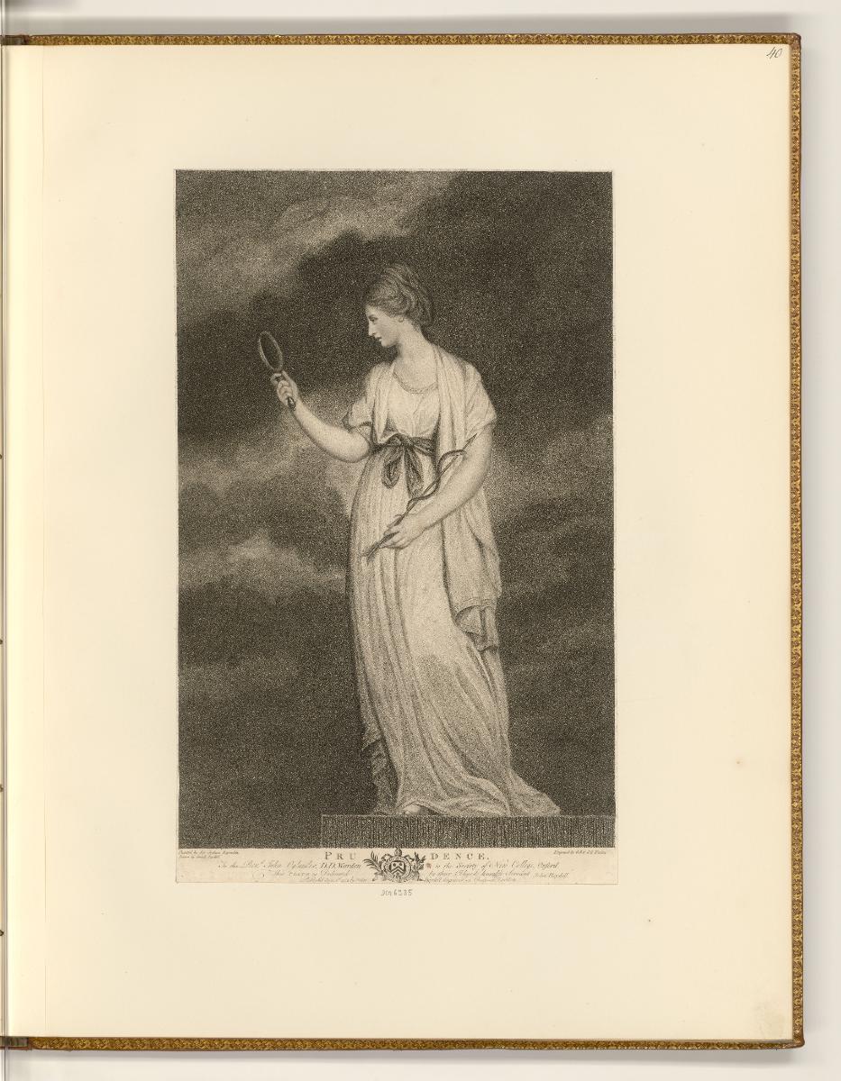 Druckgrafiken nach Joshua Reynolds, Prudence, Inv. Nr.: England nach Sektionen II/11, E/II/11/4…