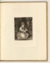 Druckgrafiken nach Joshua Reynolds, Porträt Jane Bowles mit Hund, Inv. Nr.: England nach Sektio…