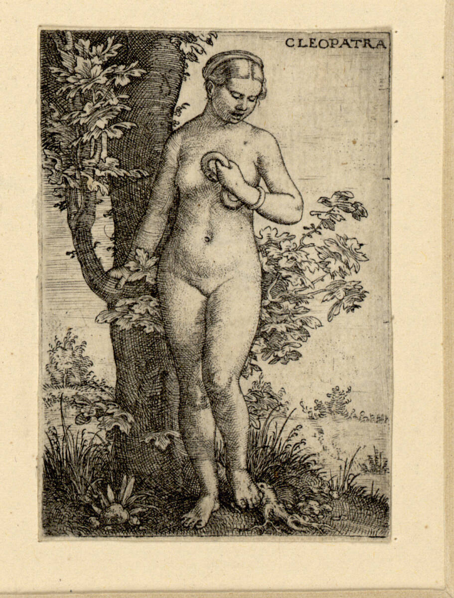 Kleopatra, Barthel Beham, 1524