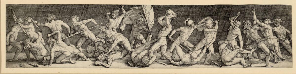 Barthel Beham, Kampf um die Fahne, Inv. Nr.: DG1930/759