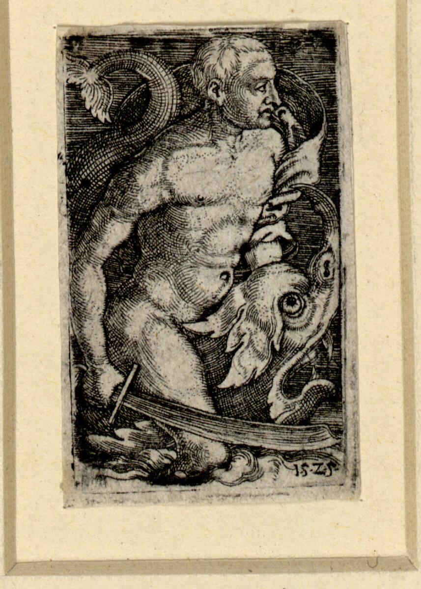 Barthel Beham, Delphinreiter, Inv. Nr.: DG1930/767