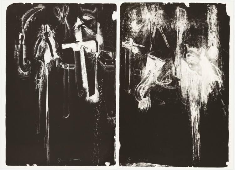 Jim Dine , Negative Tools (From The Woolworth), Inv. Nr.: DG2022/314/1