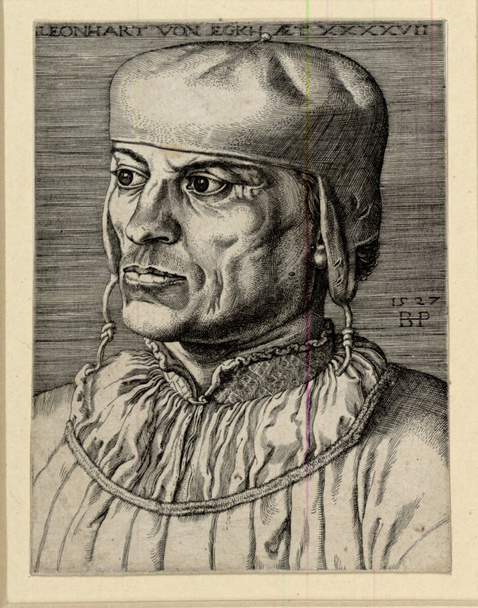 Der Kanzler Leonard von Eck, Barthel Beham, 1527