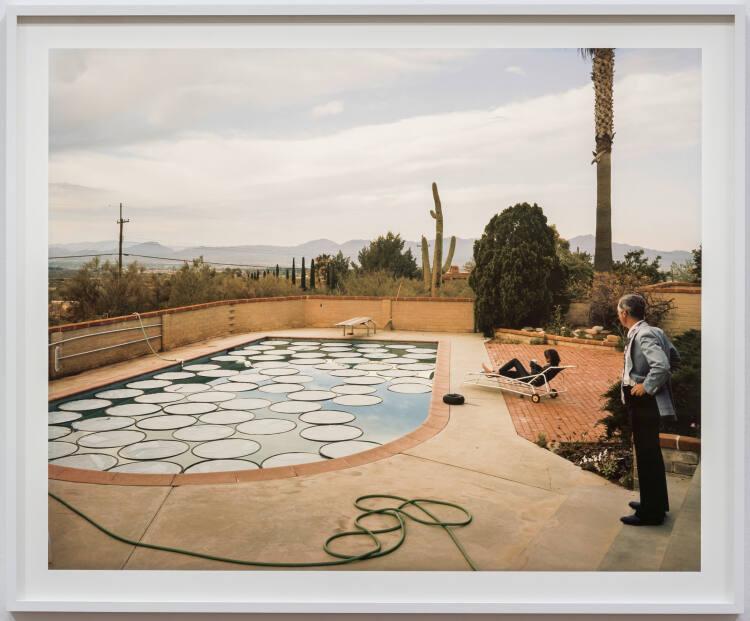 Joel Sternfeld, Solar Pool Petals, Tucson, Arizona, April 1979, Inv. Nr.: Foto2023DL276