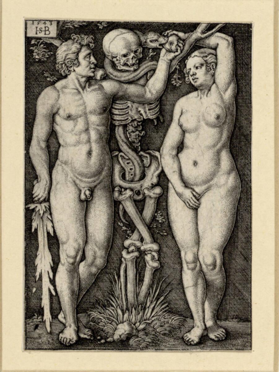 Sebald Beham, Adam und Eva, Inv. Nr.: DG1930/847