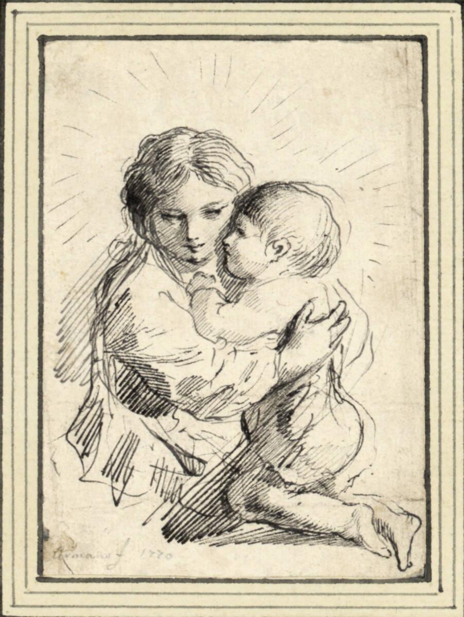 Giovanni Antonio Armano, Maria mit Kind, Inv. Nr.: 1934
