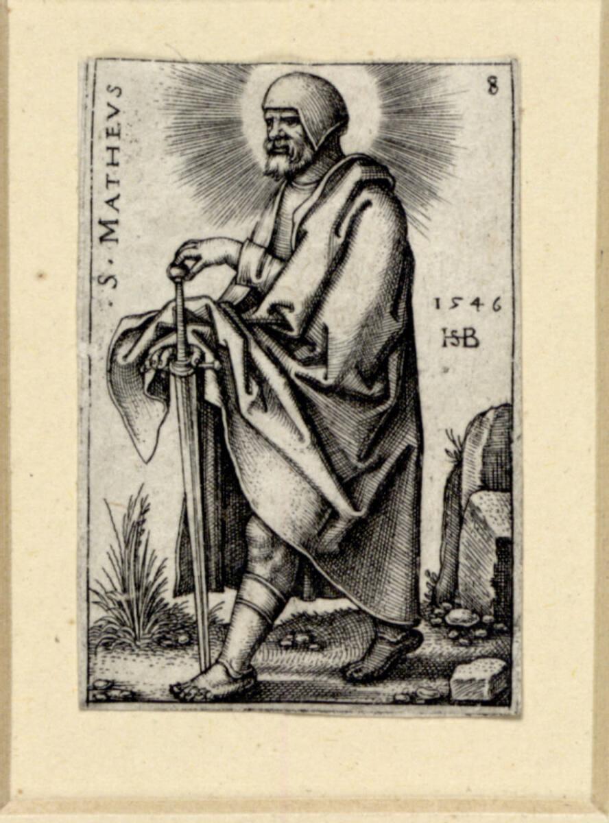 Sebald Beham, Matthaeus, Inv. Nr.: DG1930/939