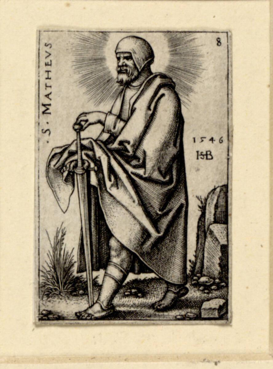 Sebald Beham, Matthaeus, Inv. Nr.: DG1930/940