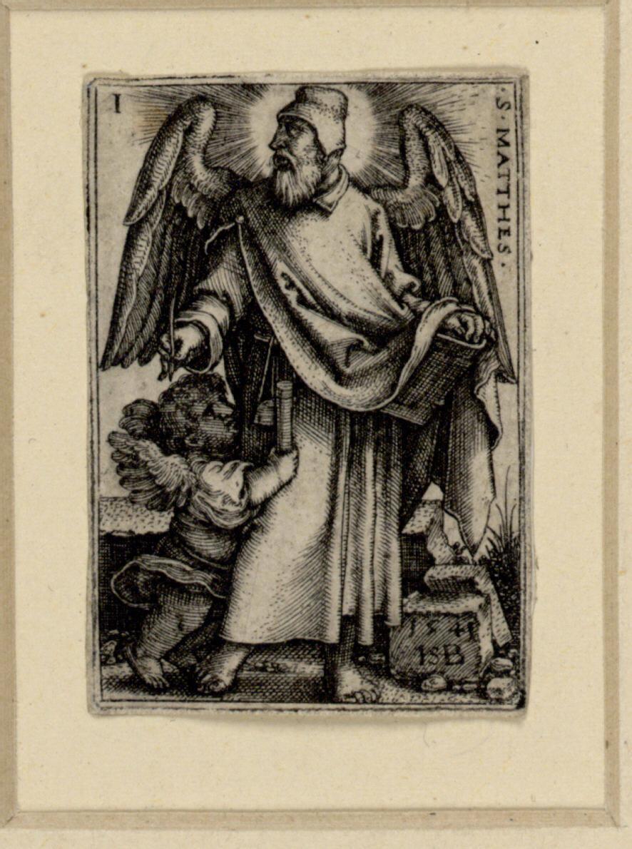 Sebald Beham, Matthaeus, Inv. Nr.: DG1930/952