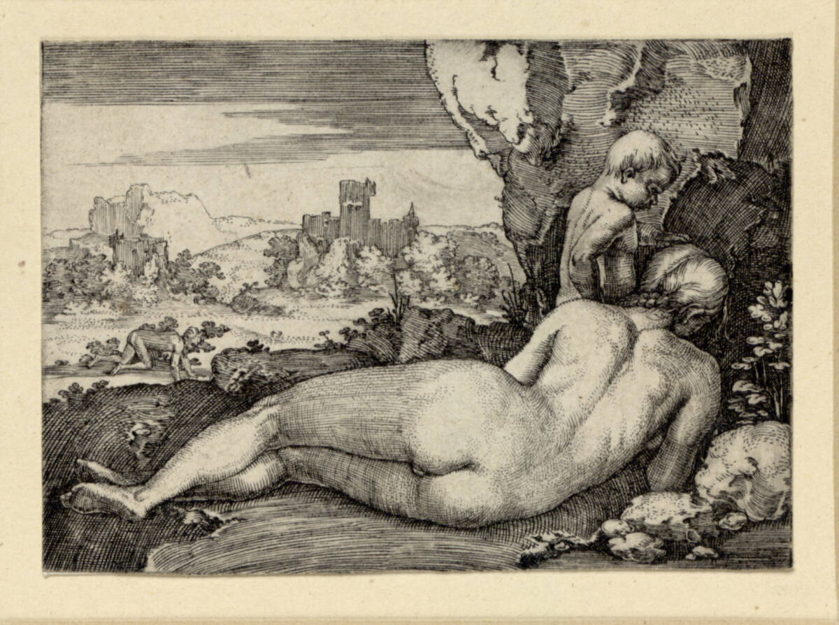 Die Buße des heiligen Johannes Chrysostomus, Hans Sebald Beham