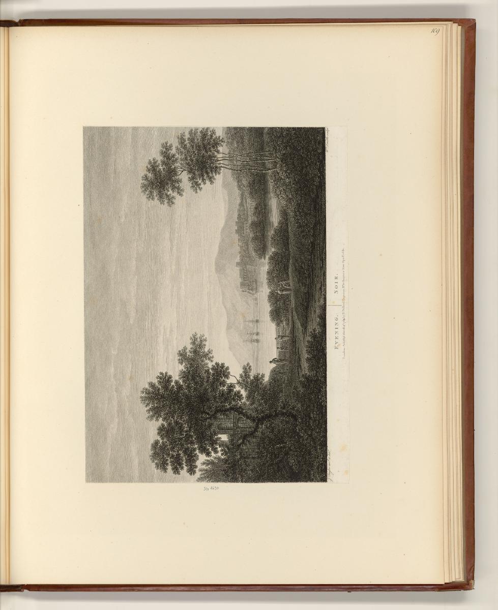 Britische Druckgrafiken des späten 18. Jahrhunderts, Evening, Inv. Nr.: England nach Sektionen …