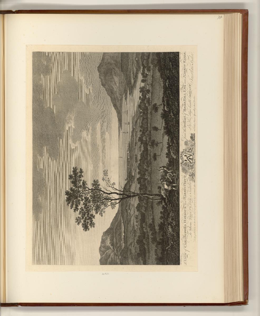 Britische Druckgrafiken des späten 18. Jahrhunderts, A View of Carlingford Harbour and Warrin P…