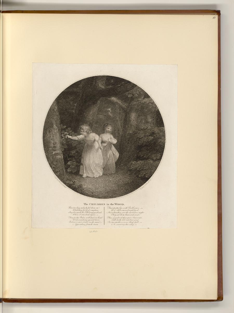 Druckgrafiken von und nach Thomas Stothard, Thomas Rowlandson und John Hoppner, The Children in…
