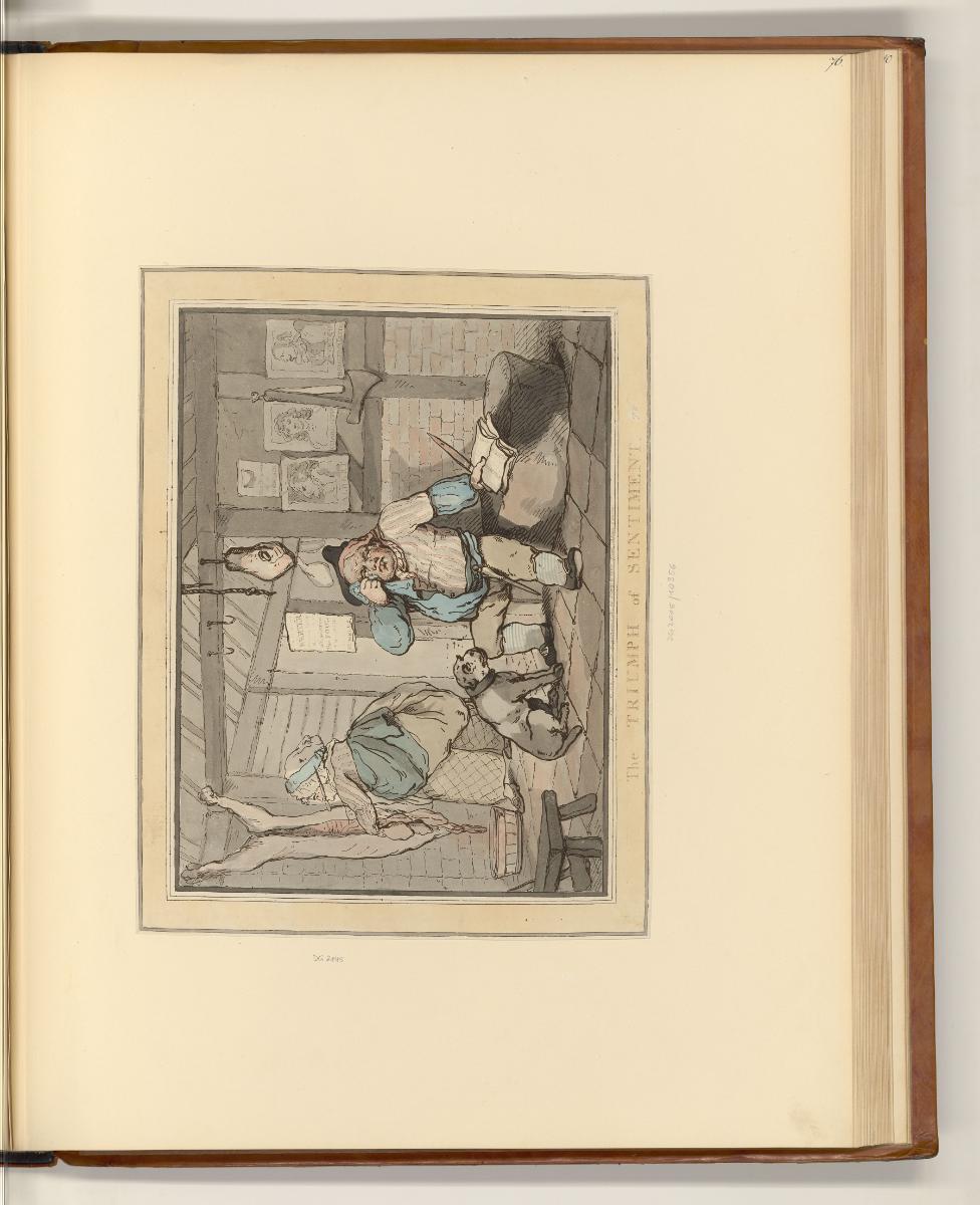 Druckgrafiken von und nach Thomas Stothard, Thomas Rowlandson und John Hoppner, The Triumph of …