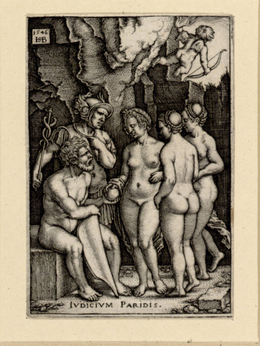Das Urteil des Paris, Hans Sebald Beham, 1546