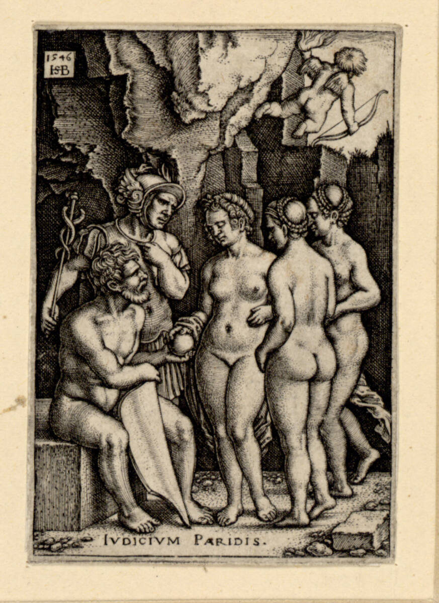 Das Urteil des Paris, Hans Sebald Beham, 1546