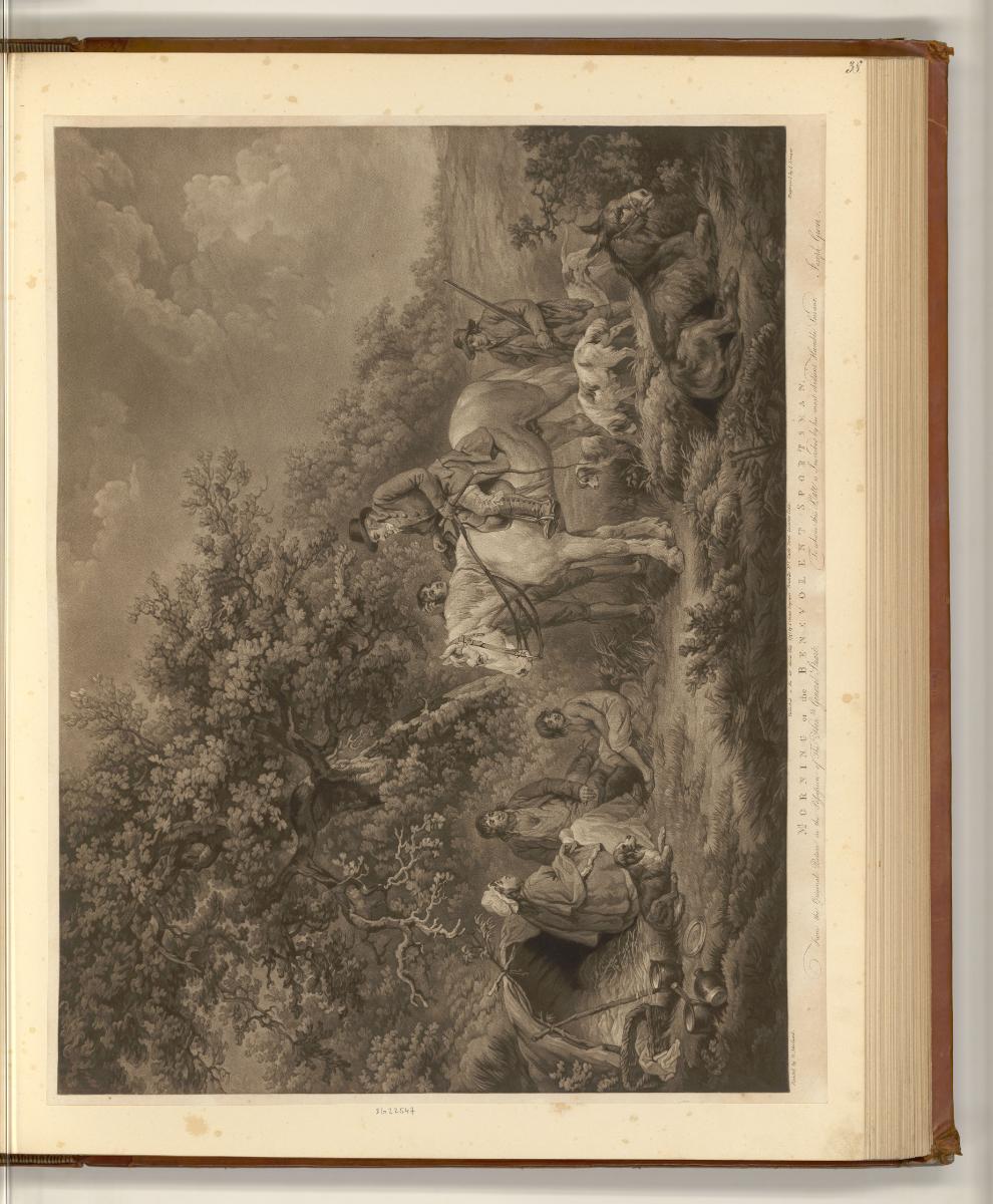 Druckgrafiken nach George Morland, Morning, or the Benevolent Sportsman, Inv. Nr.: England nach…