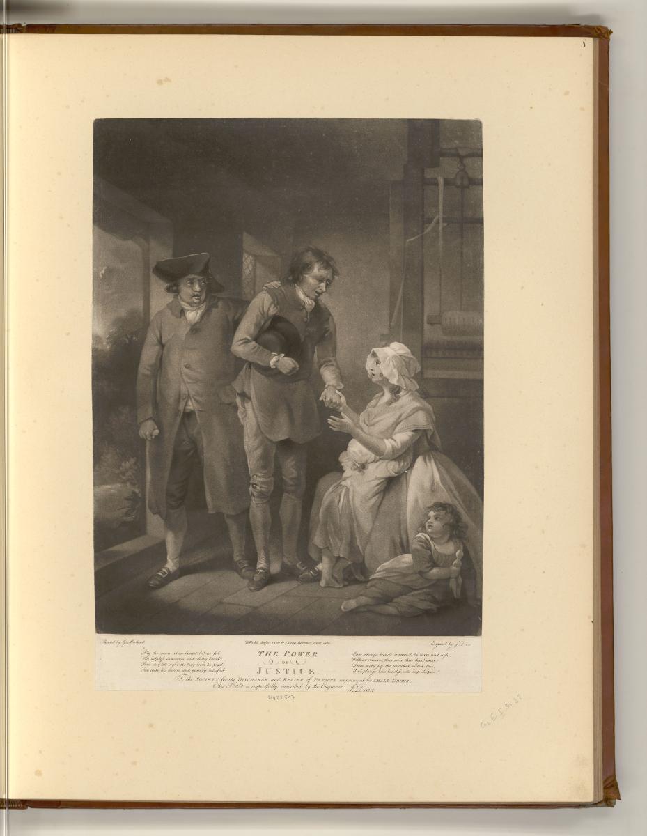 Druckgrafiken nach George Morland, The Power of Justice, Inv. Nr.: England nach Sektionen II/23…