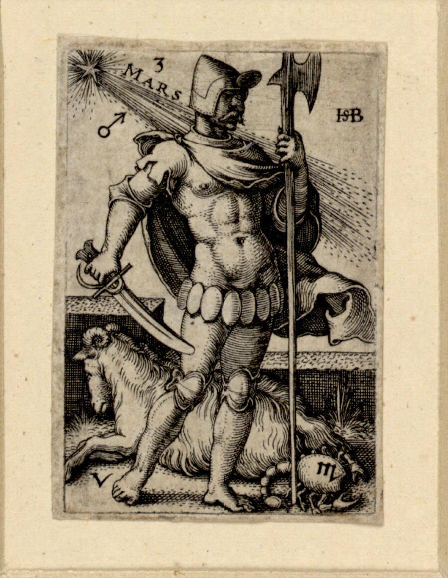 Sebald Beham, Mars, Inv. Nr.: DG1930/1080