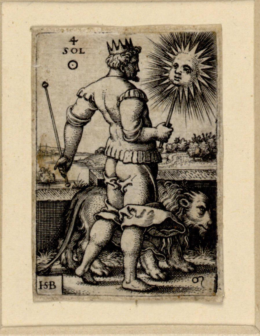 Sebald Beham, Sol, Inv. Nr.: DG1930/1083