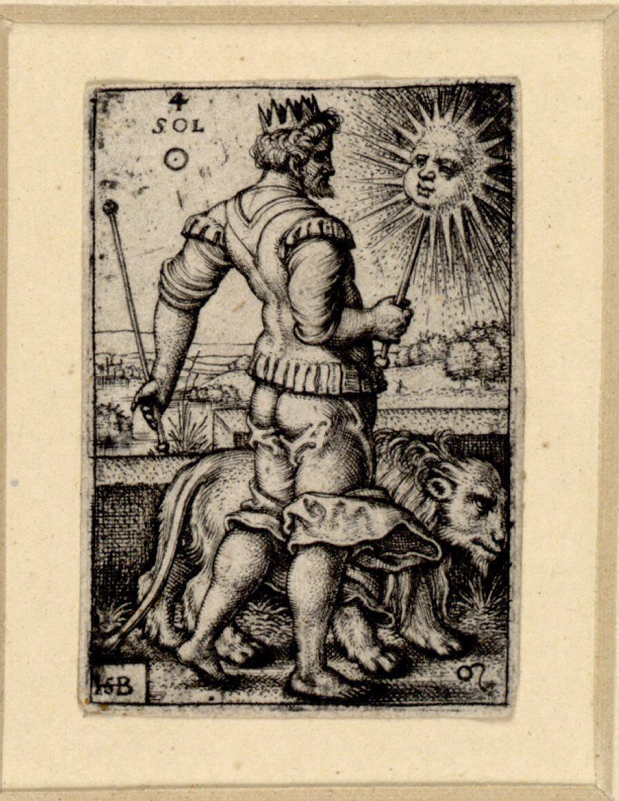 Sebald Beham, Sol, Inv. Nr.: DG1930/1085