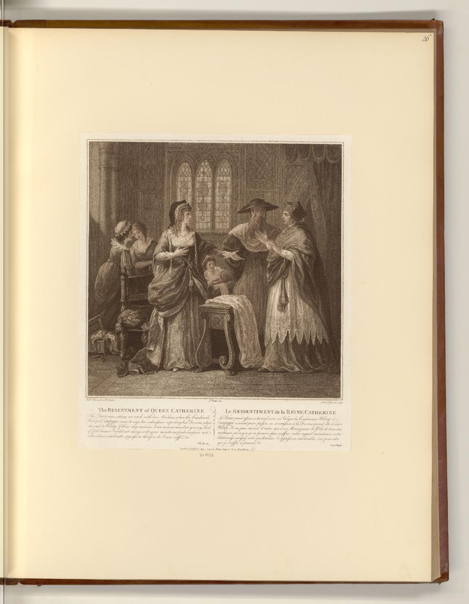 Britische Druckgrafiken des späten 18. Jahrhunderts, The Resentment of Queen Catherine, Inv. Nr…