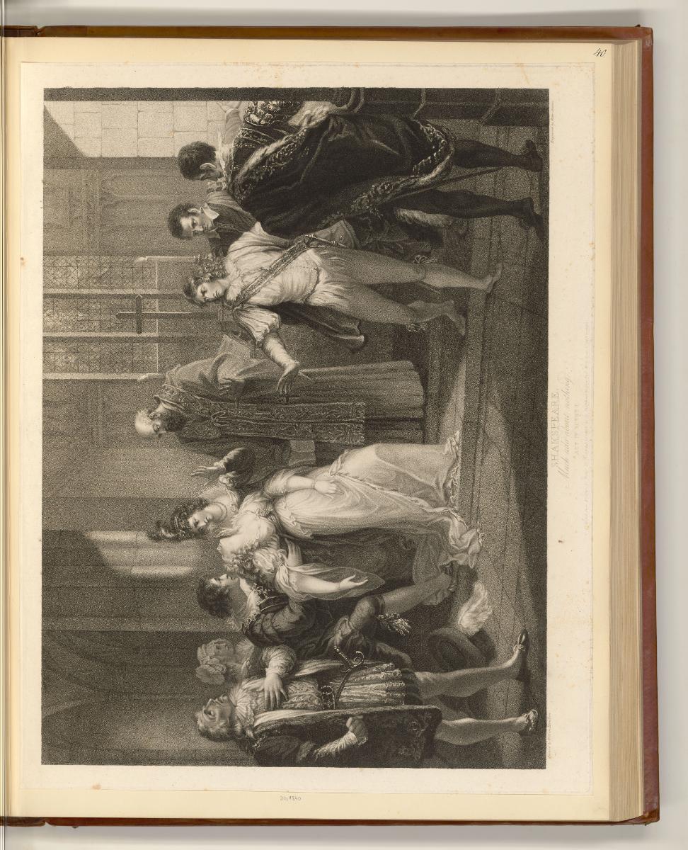Britische Druckgrafiken des späten 18. Jahrhunderts, Much Ado About Nothing, Act IV, Scene I, I…