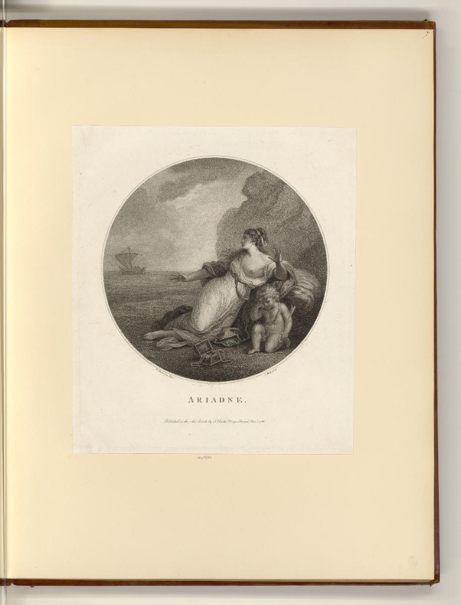 Britische Druckgrafiken des späten 18. Jahrhunderts, Ariadne, Inv. Nr.: England nach Sektionen …