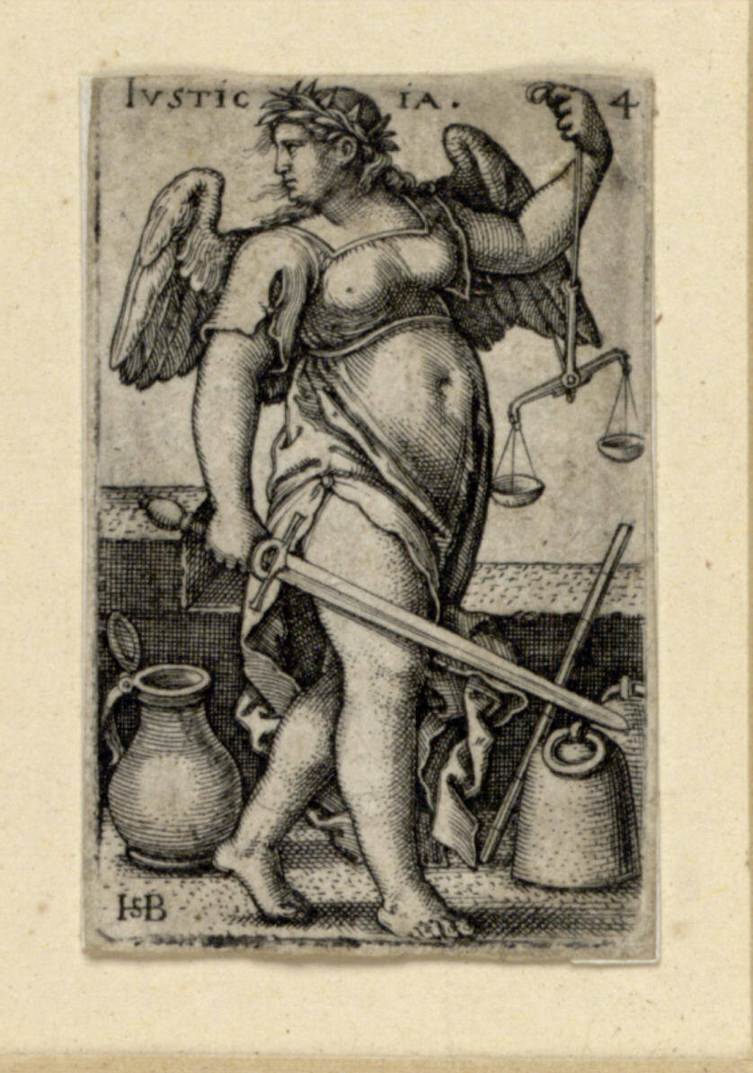 Die Gerechtigkeit, Hans Sebald Beham