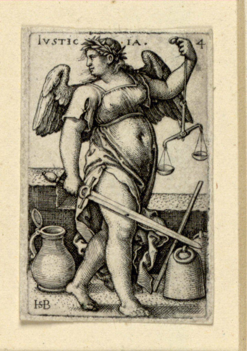 Die Gerechtigkeit, Hans Sebald Beham