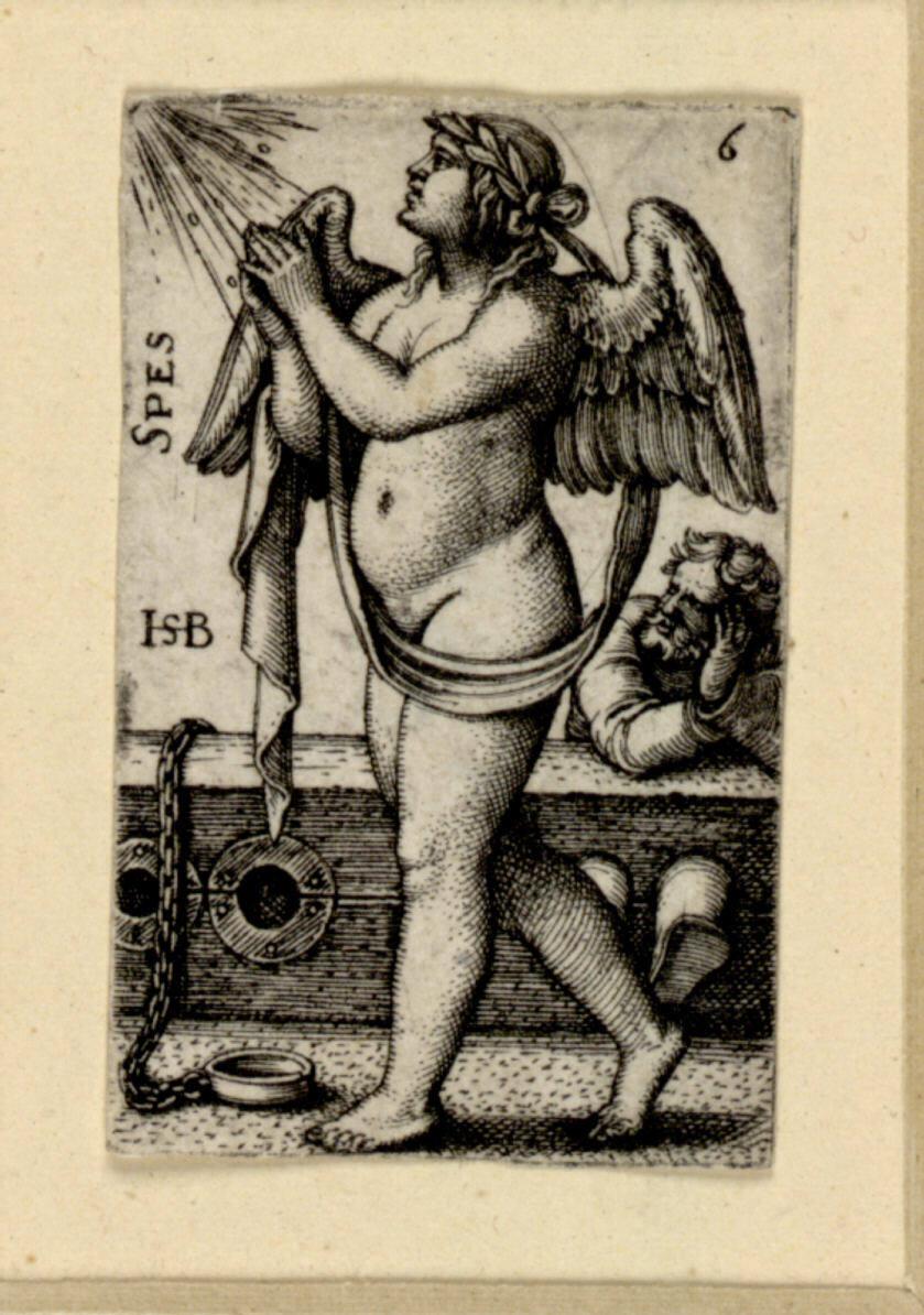 Sebald Beham, Die Hoffnung, Inv. Nr.: DG1930/1126