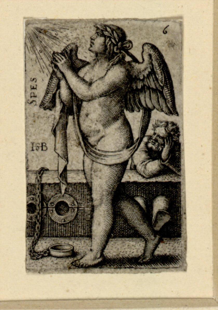 Sebald Beham, Die Hoffnung, Inv. Nr.: DG1930/1129