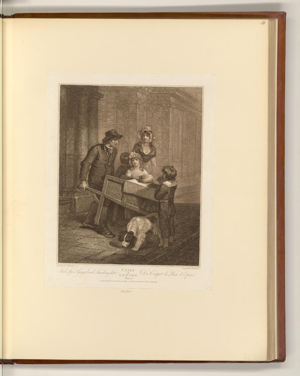 Britische Druckgrafiken des späten 18. Jahrhunderts, Hot spice gingerbread, Inv. Nr.: England n…